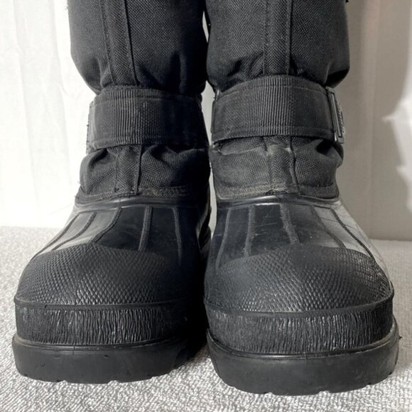 Vintage Kamik Black Limited Edition Embroidered Insulated Winter Boots 9 - Picture 11 of 13